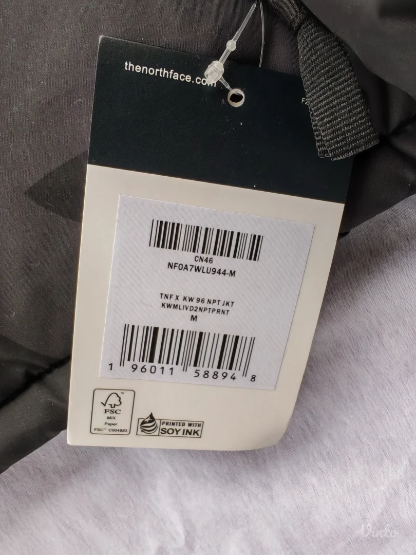 KAWS x The North Face Retro 1996 Nuptse Jakna Crna - M