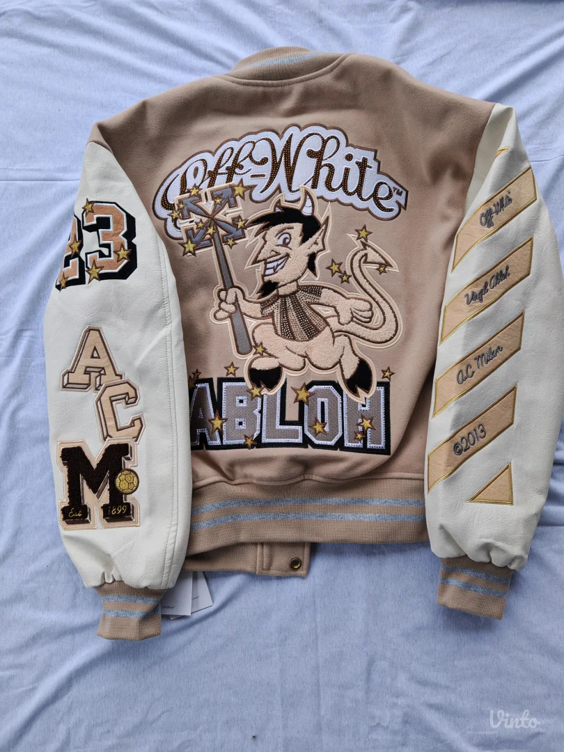 Off-White x AC Milan Varsity Jakna - S