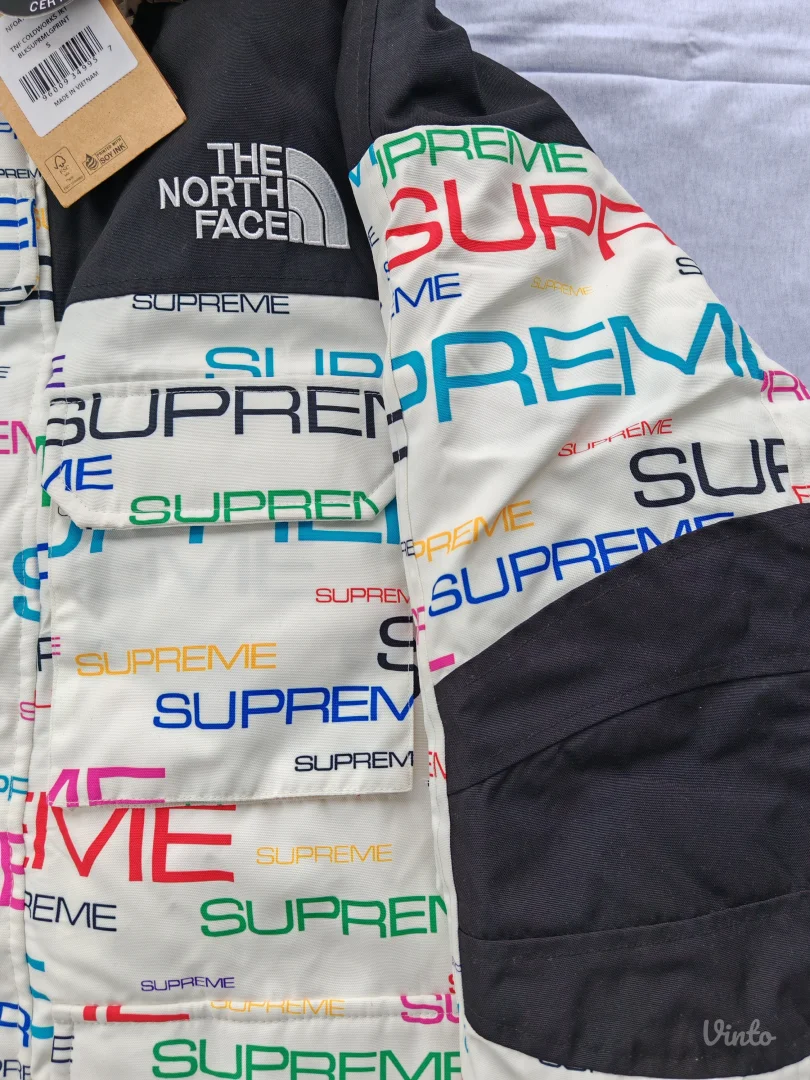 Supreme x The North Face Coldworks 700 Parka Jakna - S