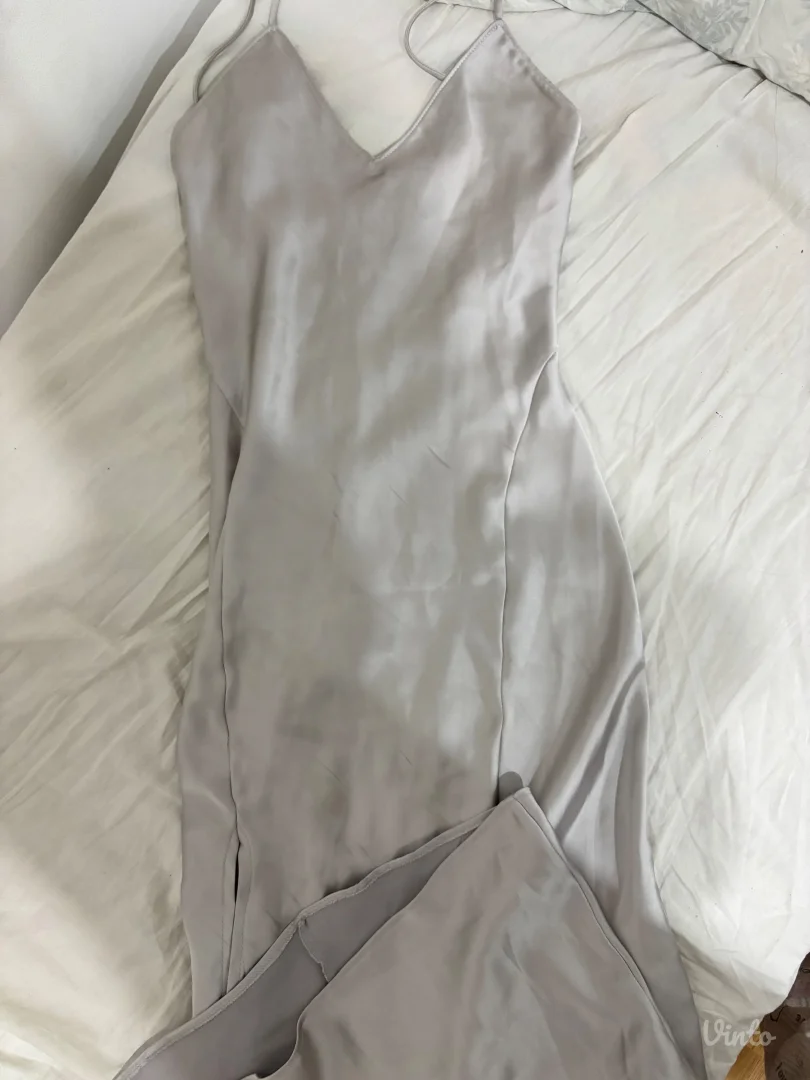 zara satenska haljina