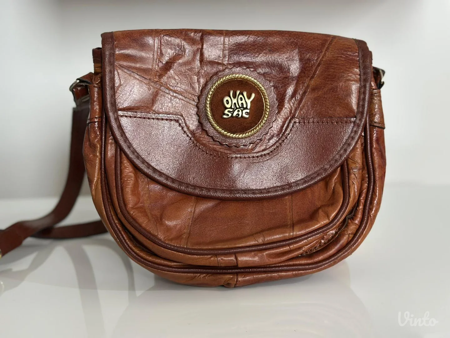 OkaySac vintage crossbody torbica