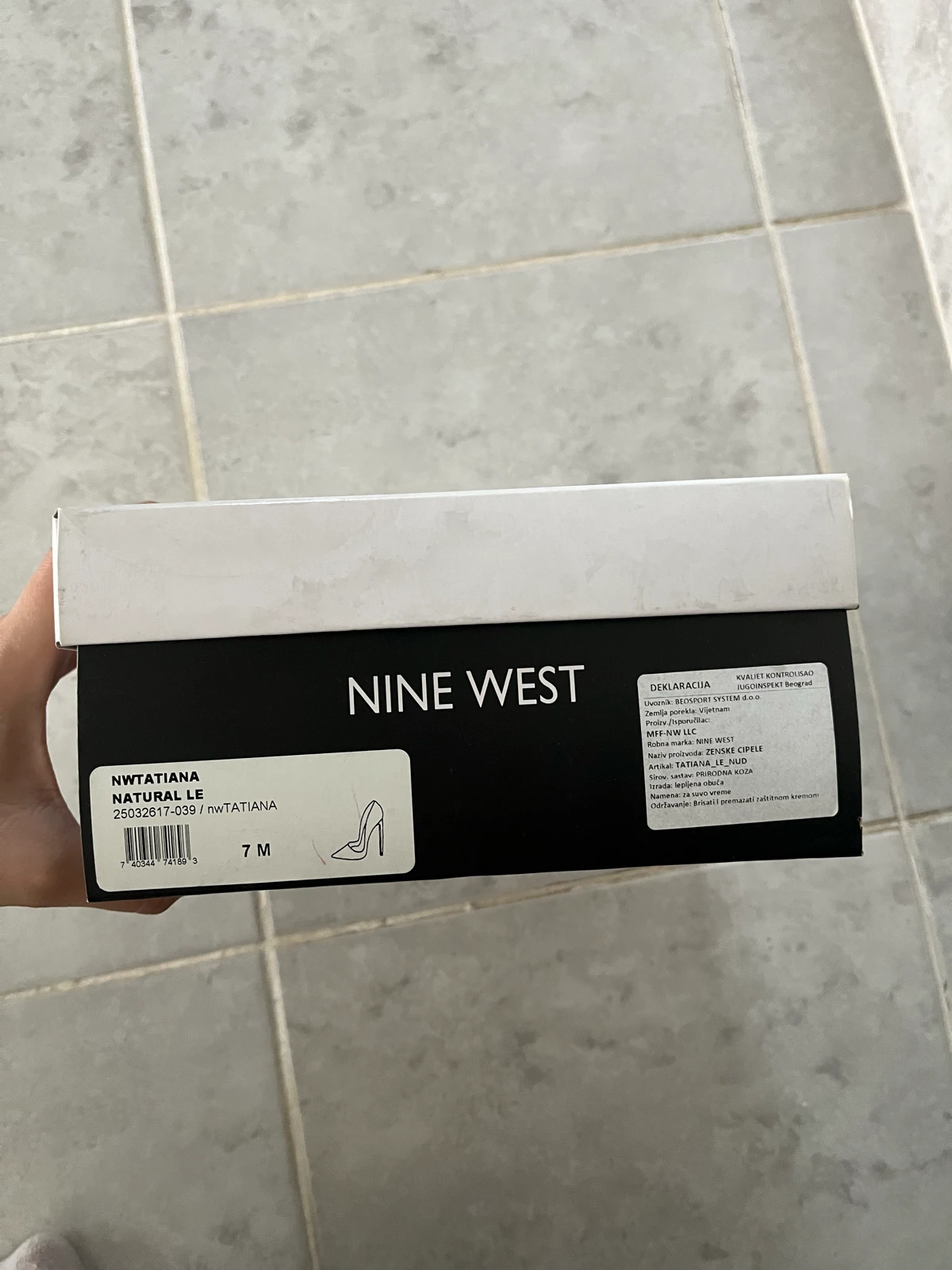 Nine West kozne salonke
