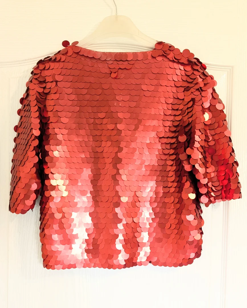 Crop top svečana bluza