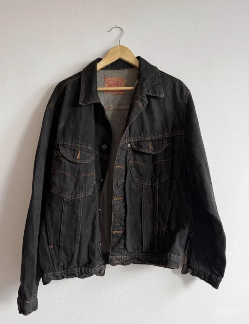 Diesel tamna teksas jakna