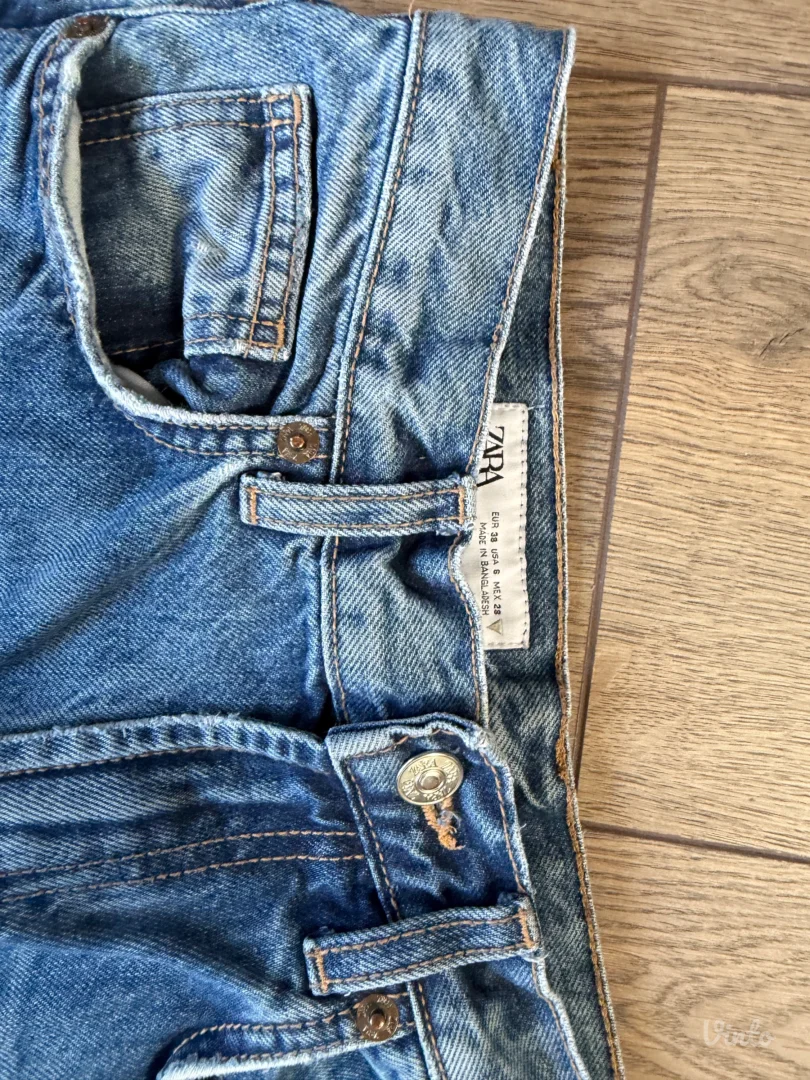 Zara farmerke visok struk