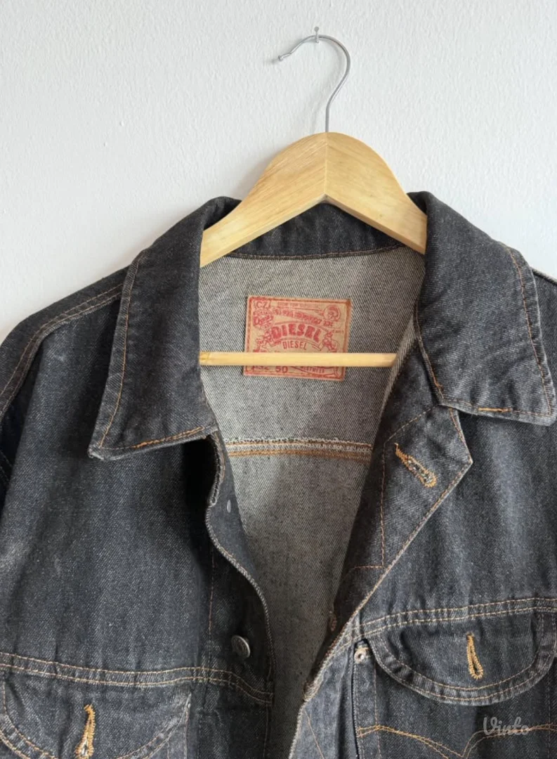 Diesel tamna teksas jakna