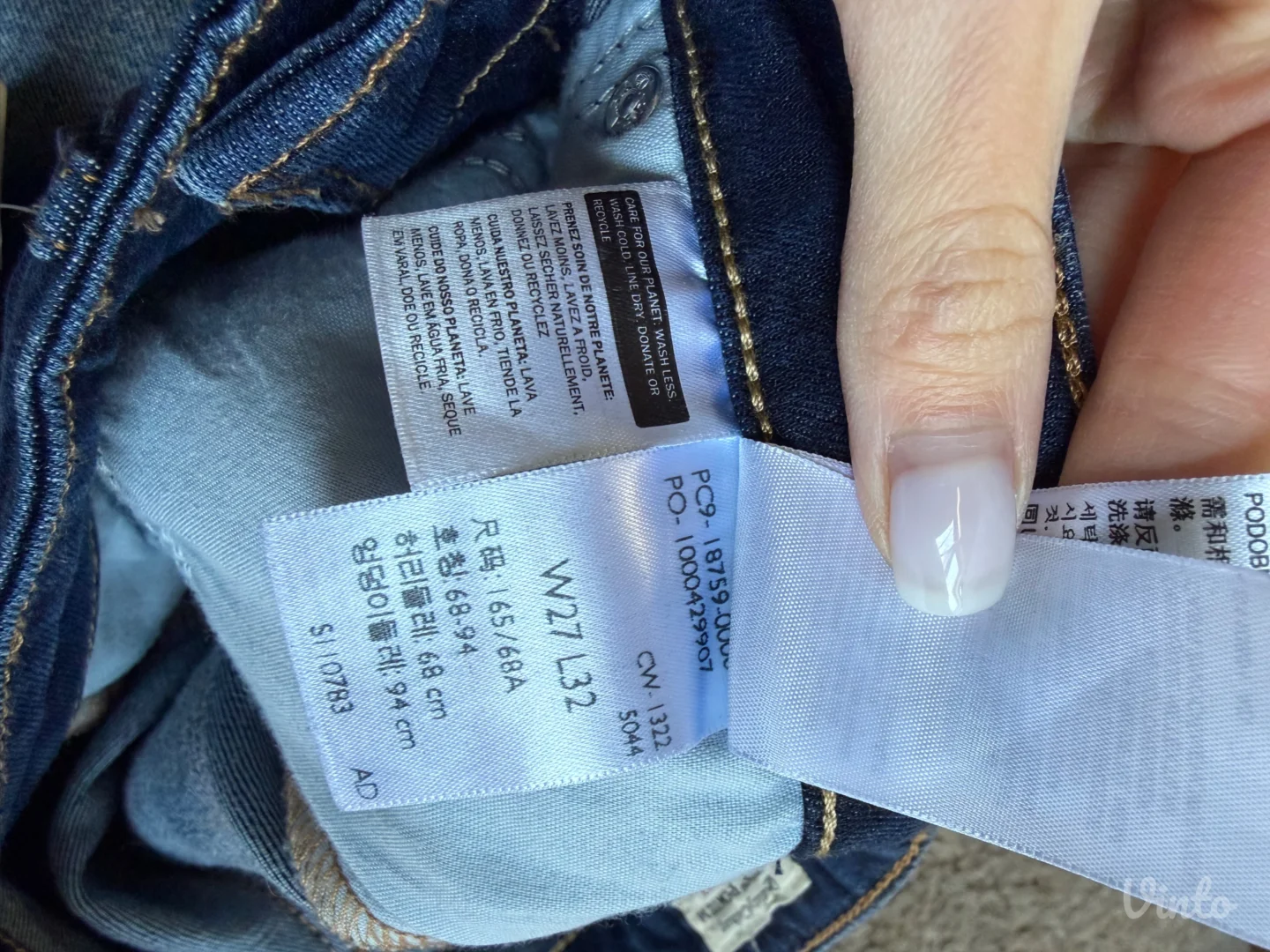 Levis farkerke vel 27