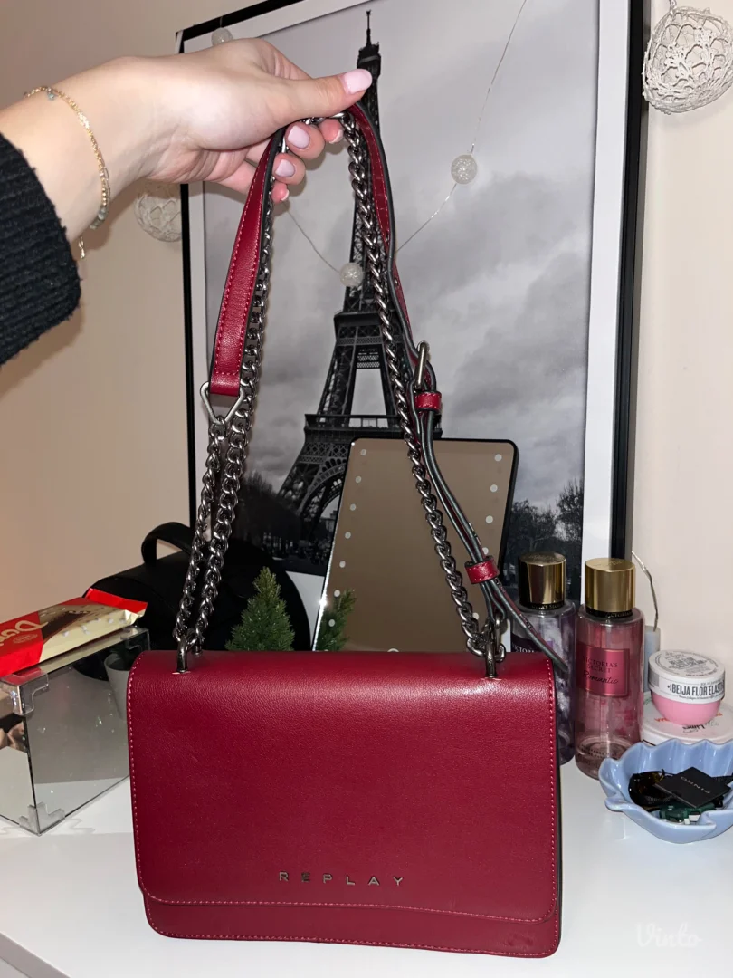 Replay bordo (crvena) torbica