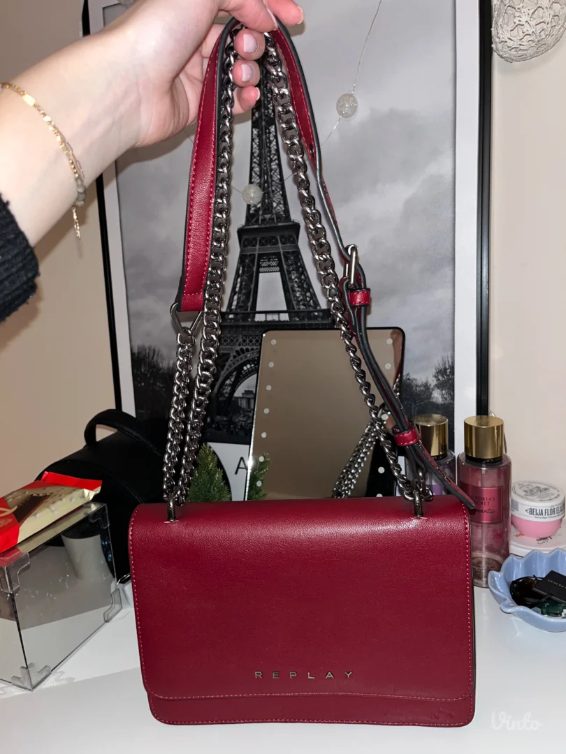 Replay bordo (crvena) torbica
