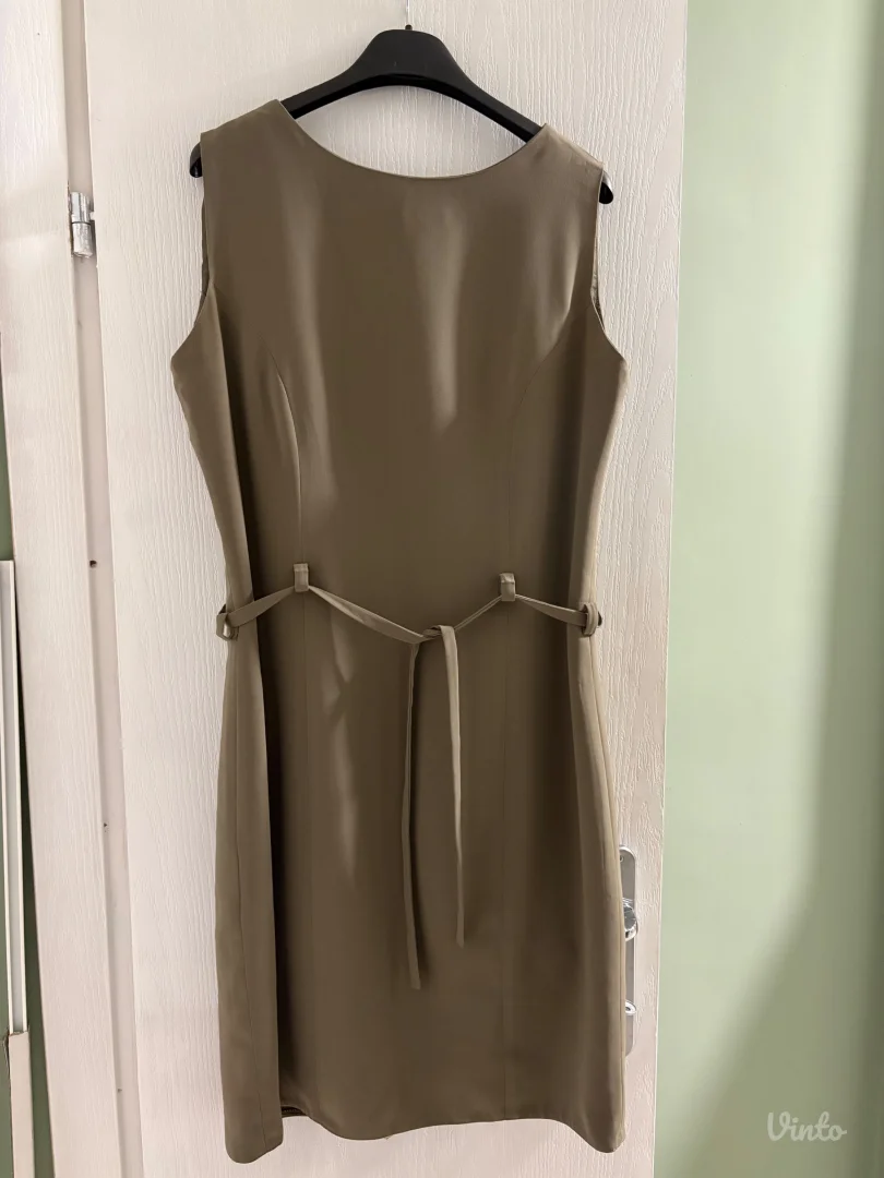 Maslonasto zelena haljina