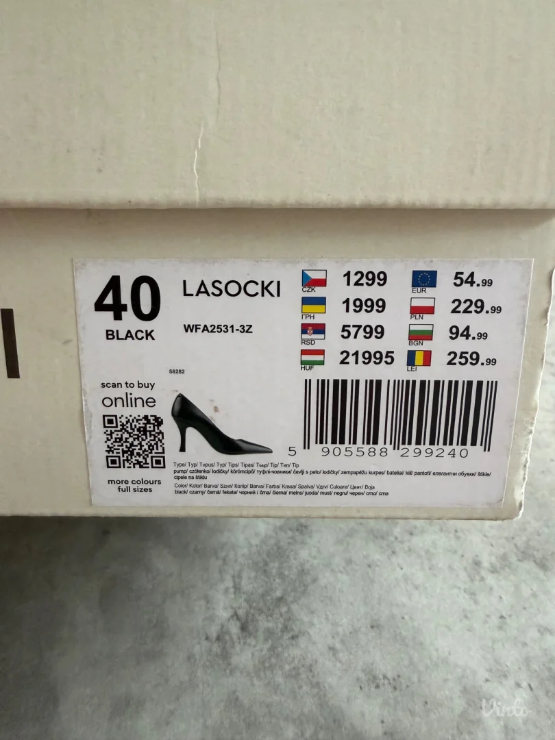 Lasocki crne salonke