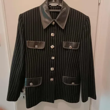 Crni vintage sako