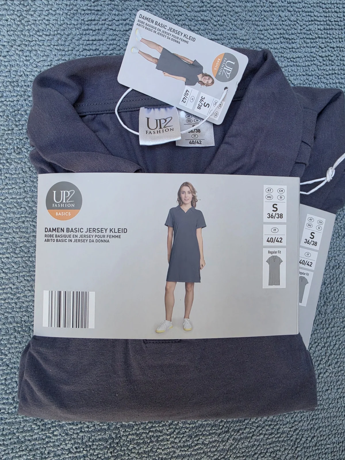Nova UP2 Fashion džersi haljina (V-izrez) – Veličina S (36/38)