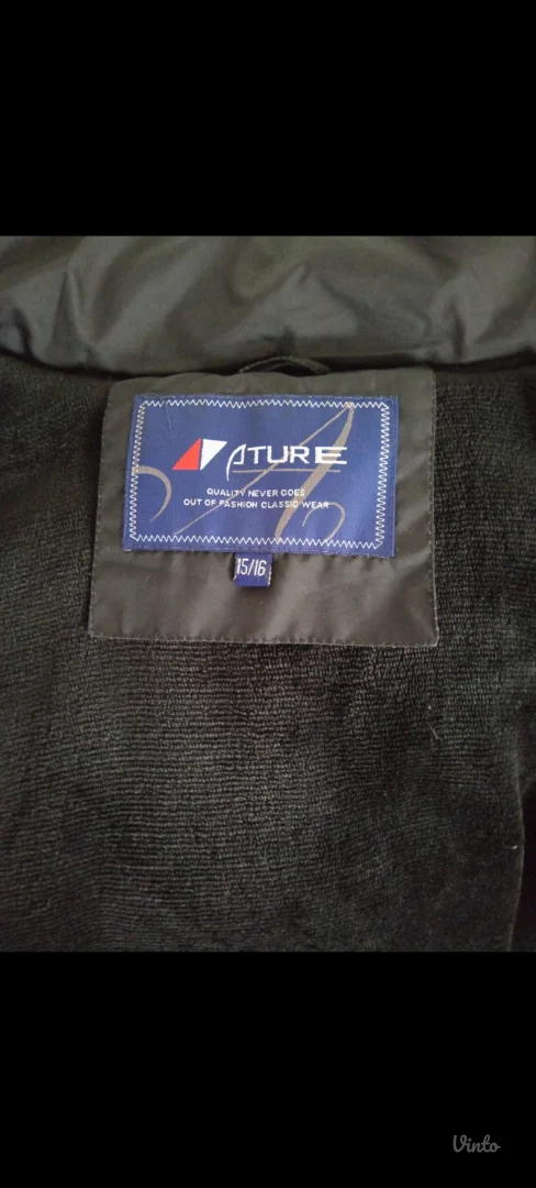 Zimska ombre jakna za devojčice