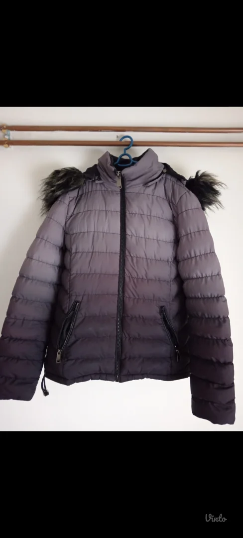 Zimska ombre jakna za devojčice