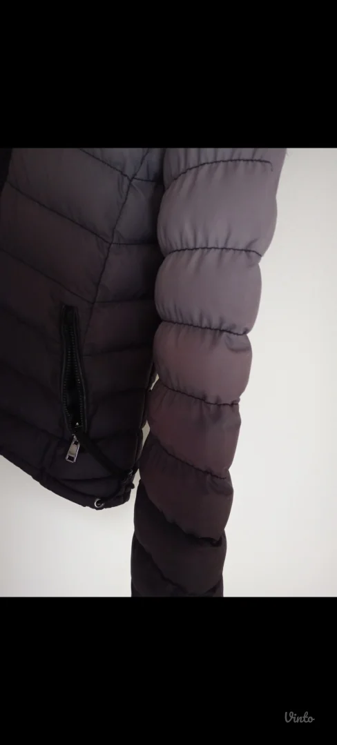 Zimska ombre jakna za devojčice