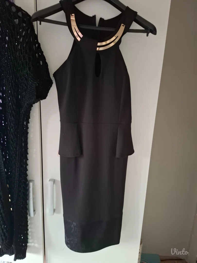 Crna elegantna haljina