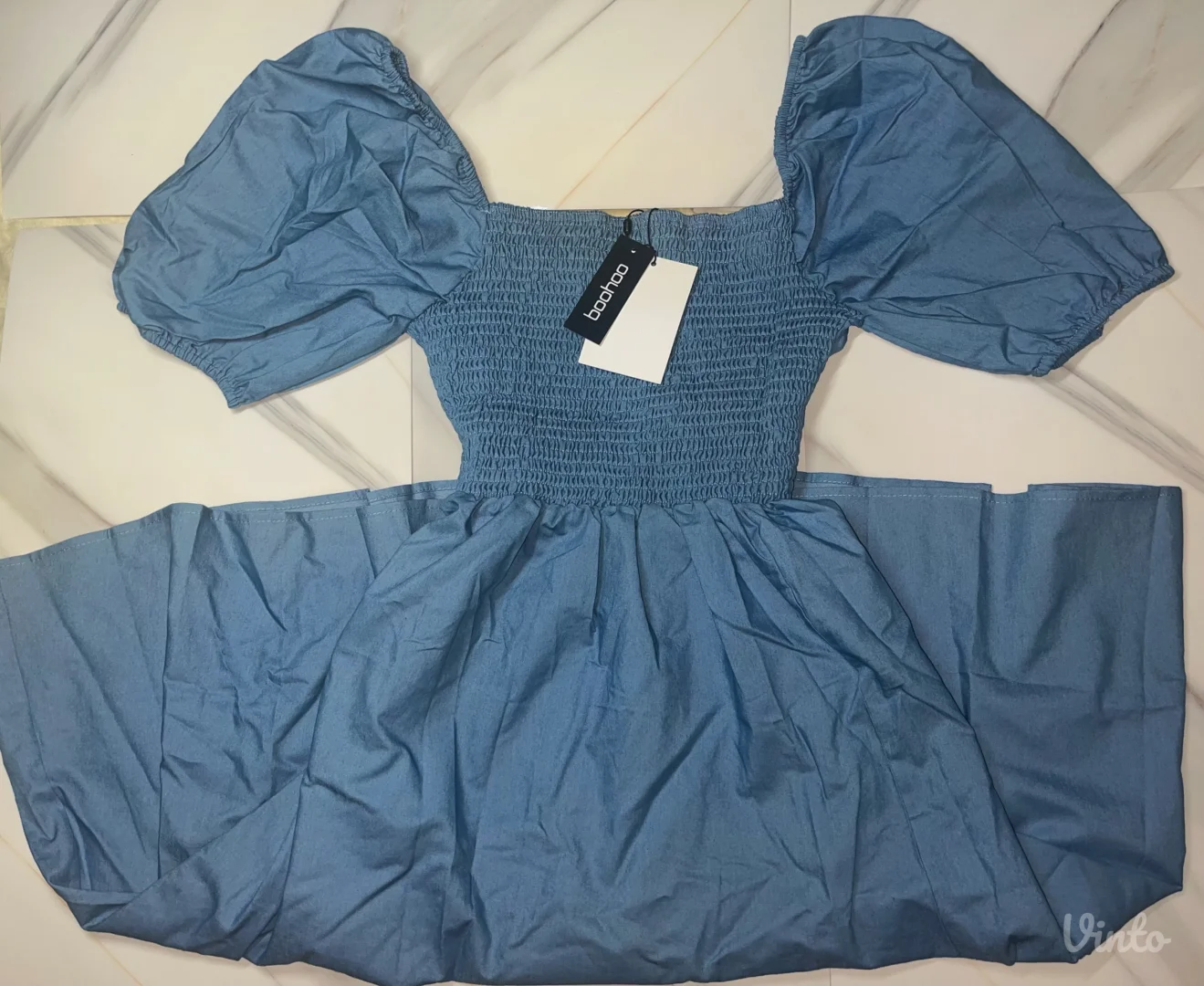 Boohoo plava haljina