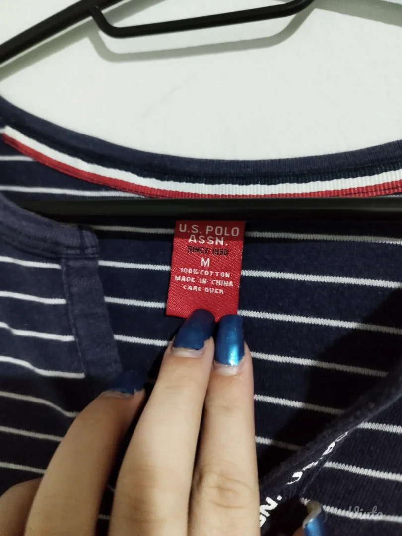 U.S. Polo Assn. ženska majica na pruge vel.M