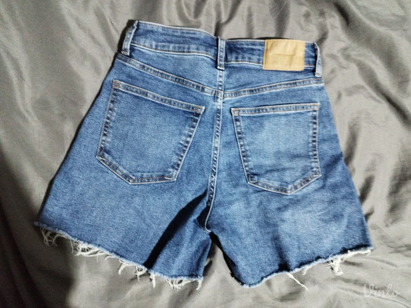 H&M teksas šorts visokog struka – Vel. 36