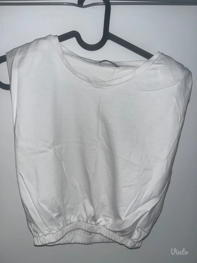 New Yorker bela majica sa naramenicama - xxs