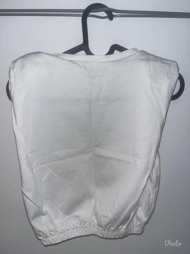 New Yorker bela majica sa naramenicama - xxs