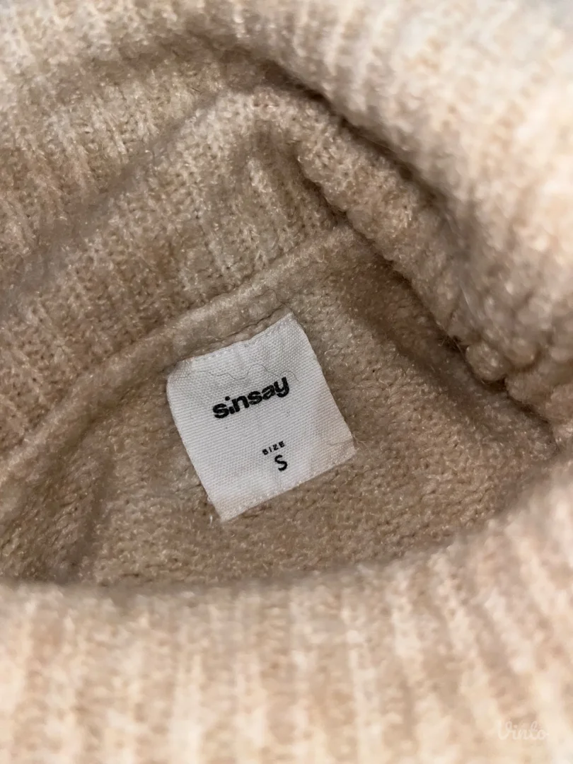 Sinsay rolka dzemper - S