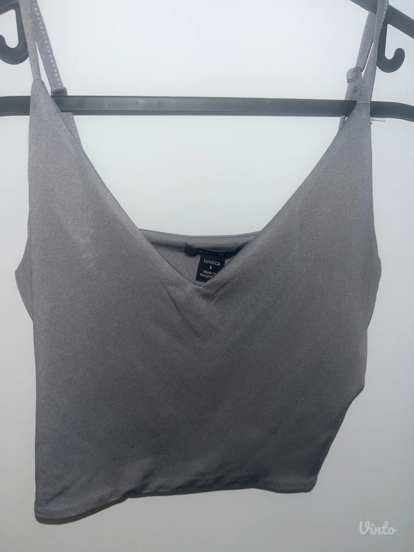 New Yorker siva majica - L velicina