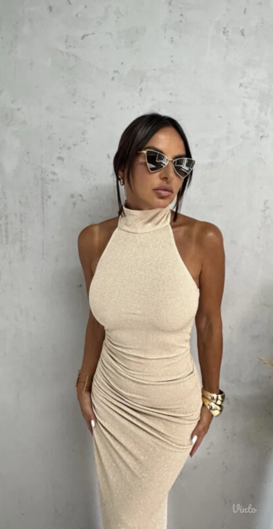 Blondy šljokičava haljina