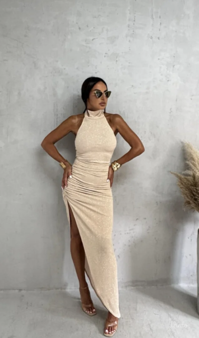 Blondy šljokičava haljina