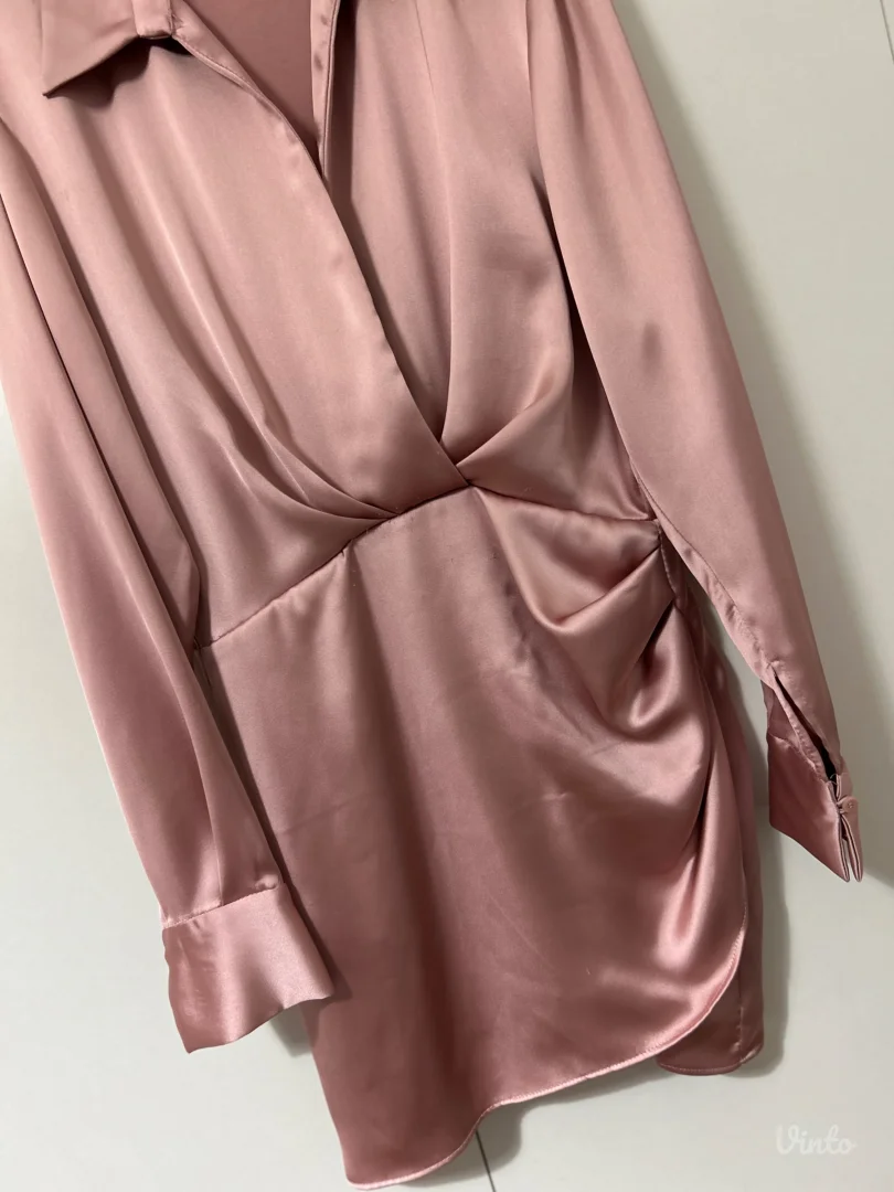 Zara satenska haljina