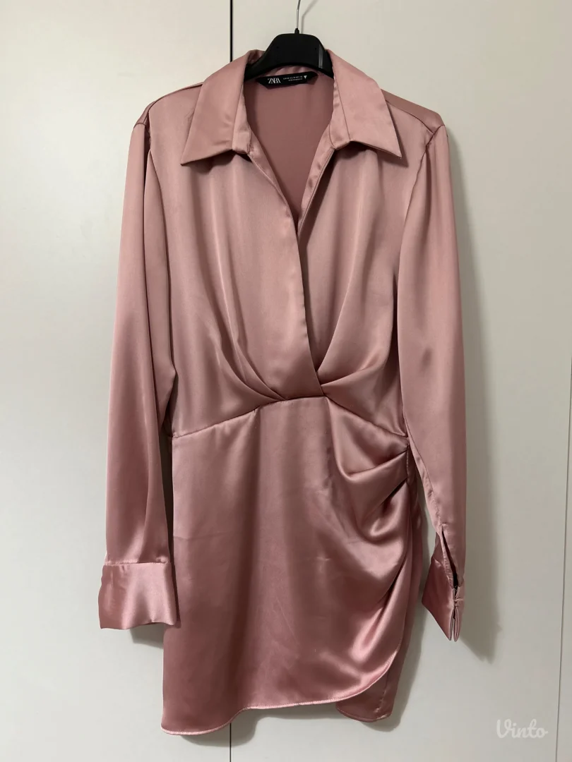 Zara satenska haljina