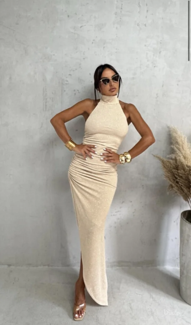 Blondy šljokičava haljina