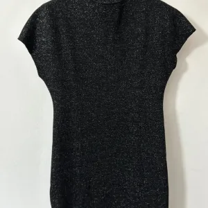 Zara trikotažna haljina sa šljokicama