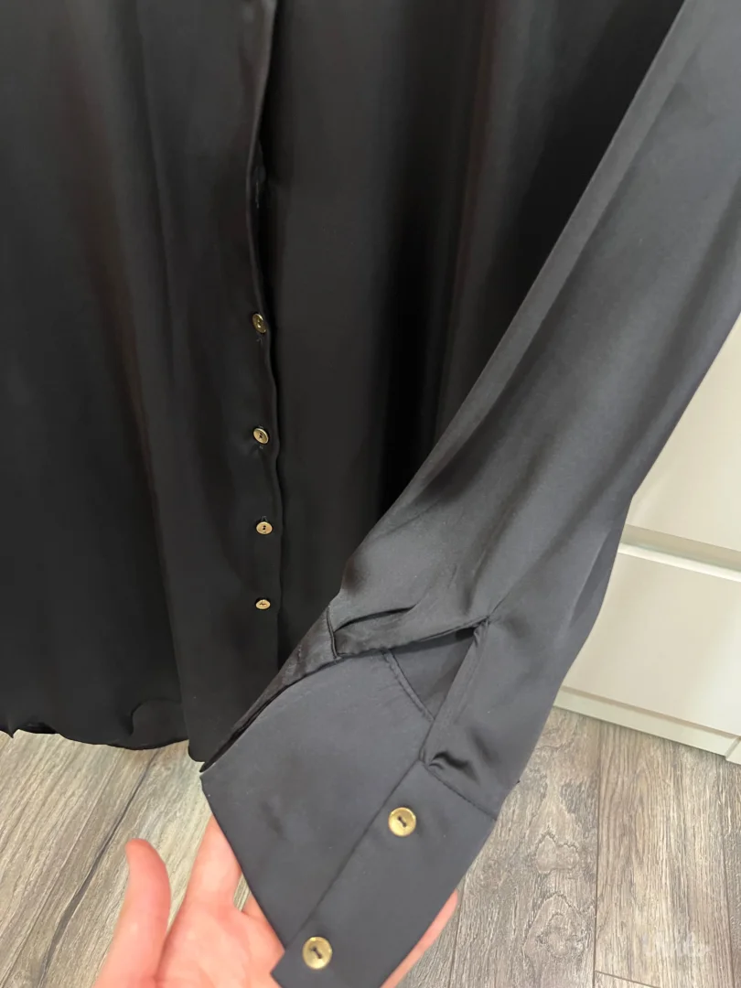 Satenska zara haljina