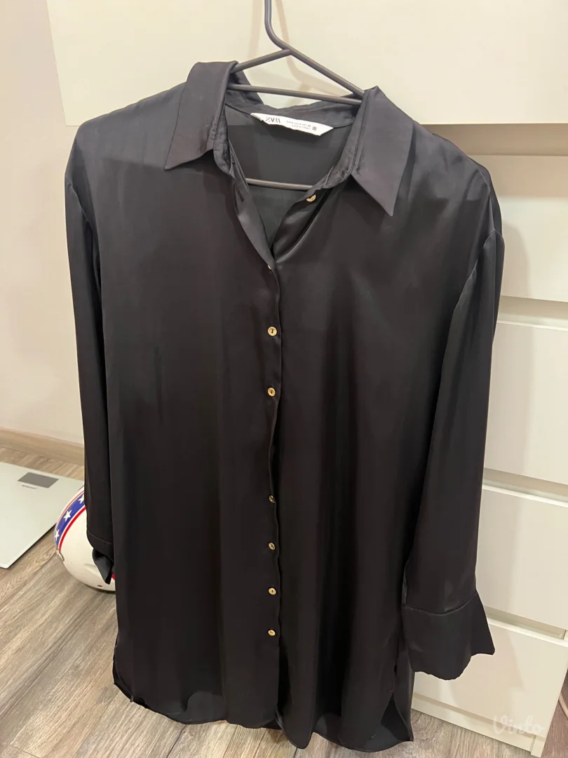 Satenska zara haljina