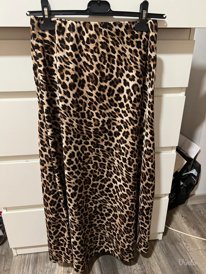 Uni velicina leopard print suknja