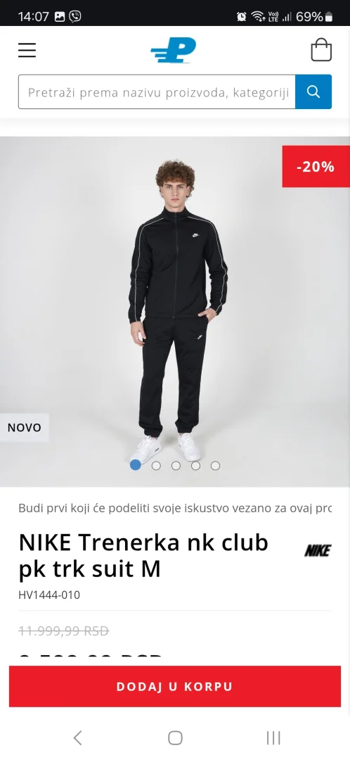 Nike komplet trenerka