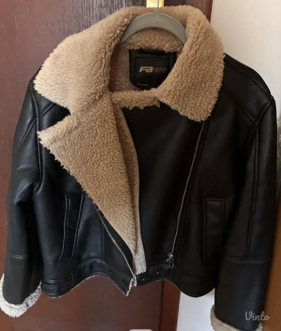 Jakna od veštačke kože New Yorker