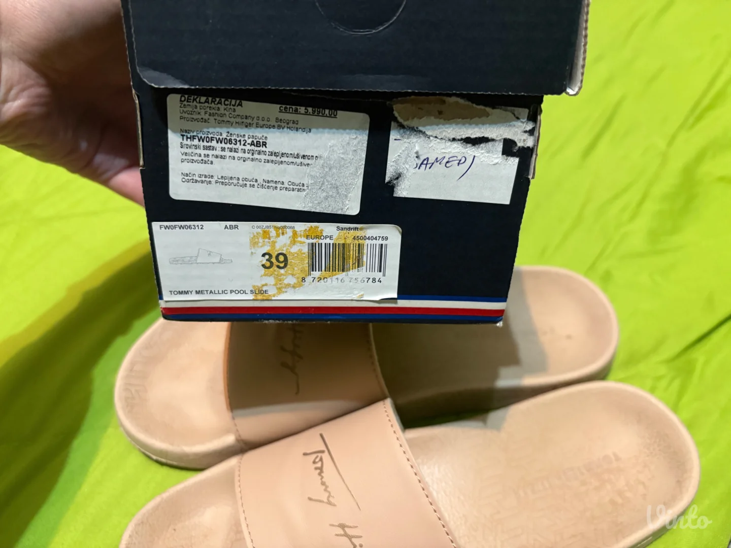 Tommy hilfiger papuče