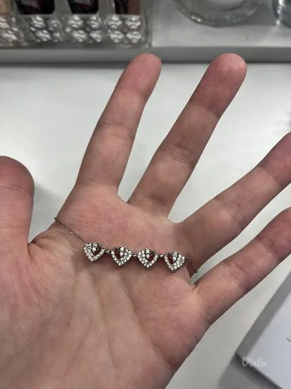 Ogrlica detelina i srca