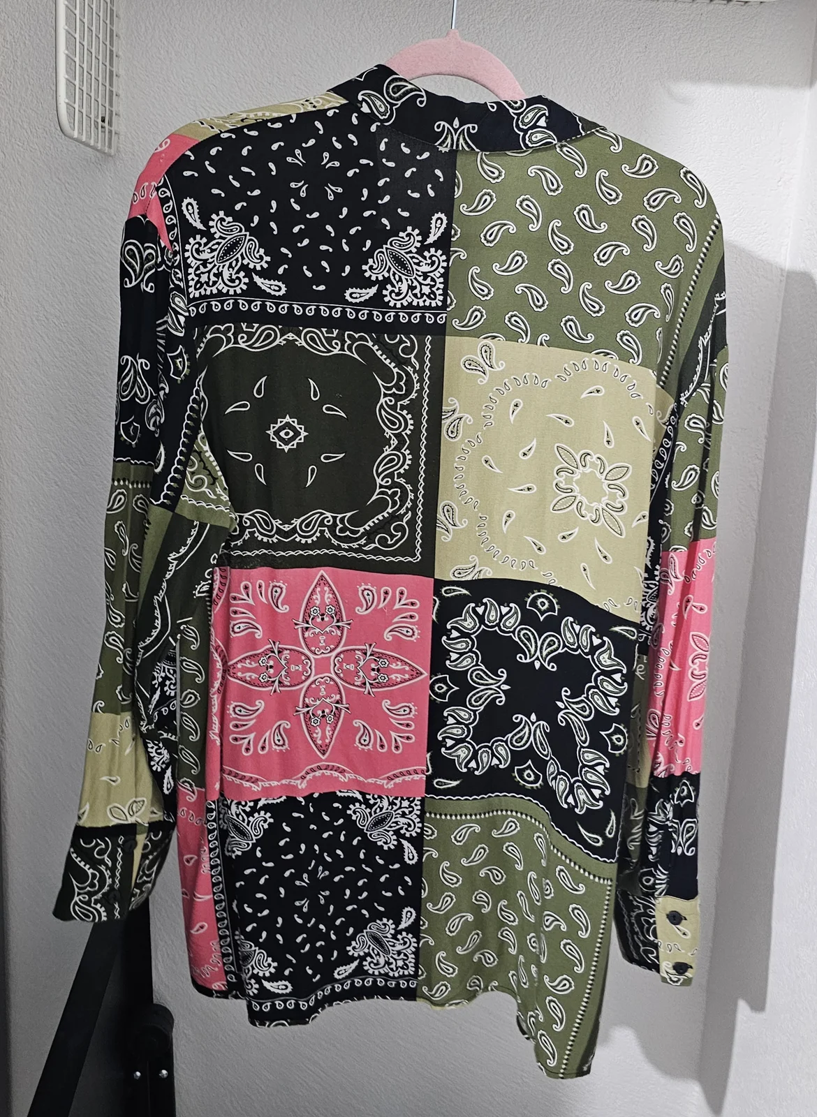 Bershka oversize viskozna košulja