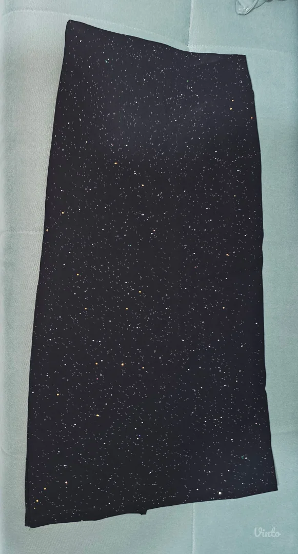 Sinsay sparkly midi suknja nova