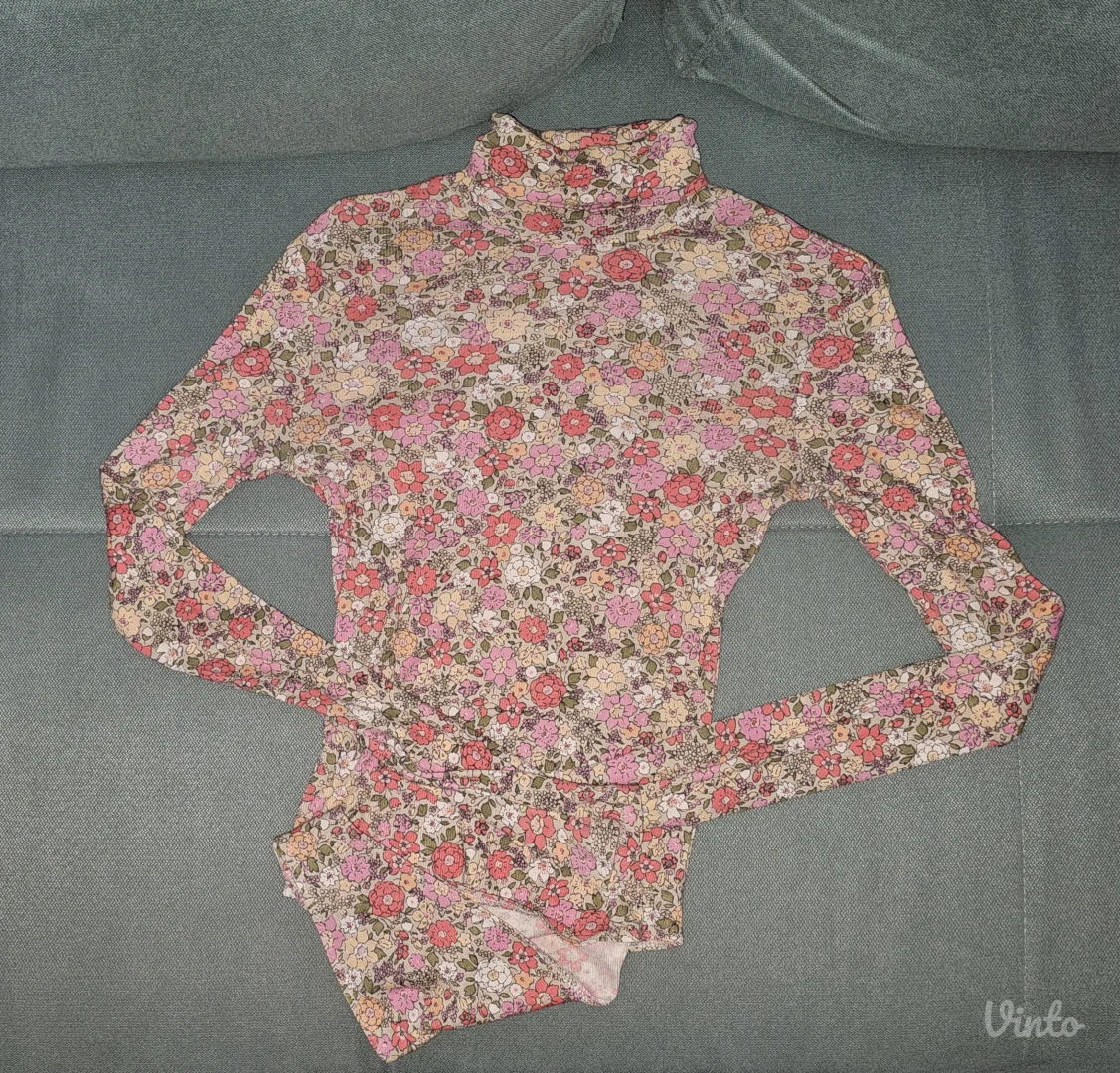 H&M floral rol body XS / S