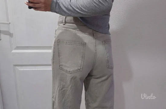 Zara wide leg farmerke 34 / 36