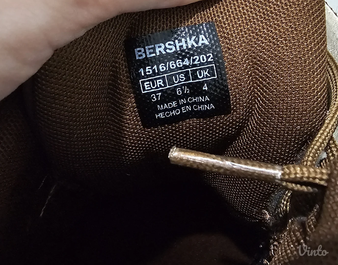 Bershka cow patike sa skrivenom petom