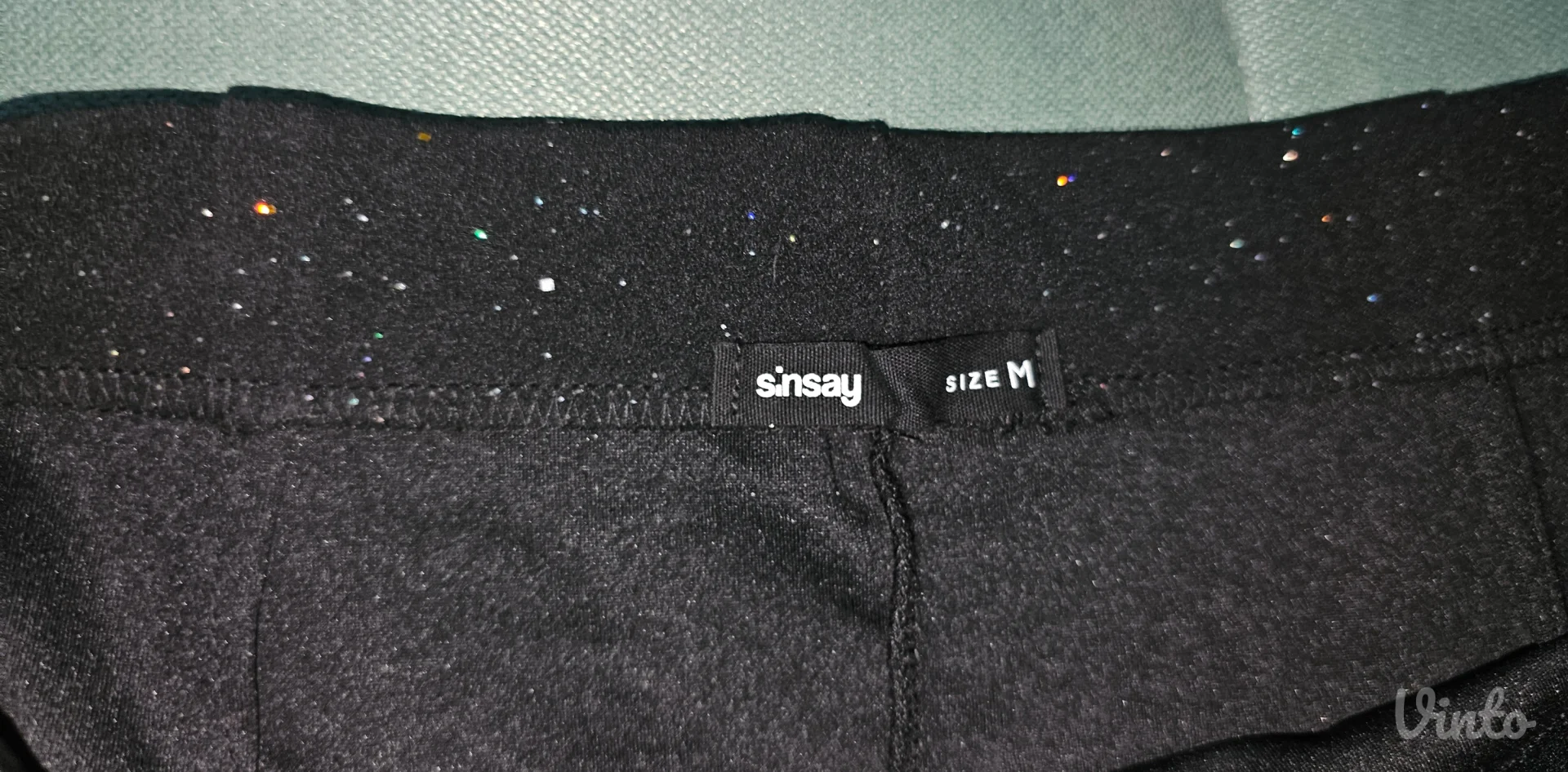 Sinsay sparkly midi suknja nova