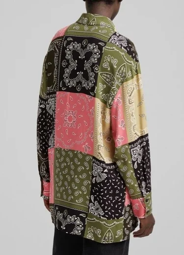 Bershka oversize viskozna košulja