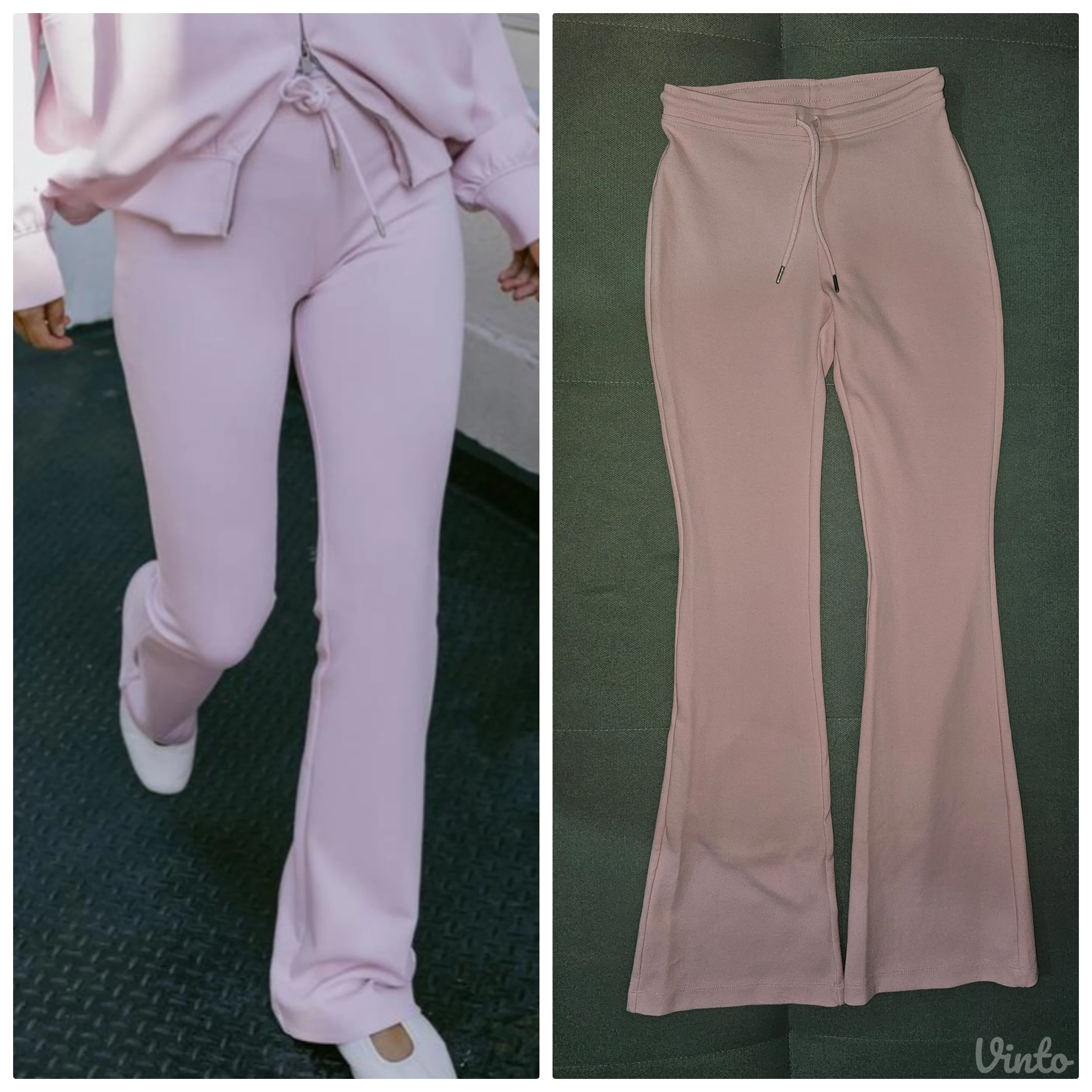 Zara flare roze trenerka