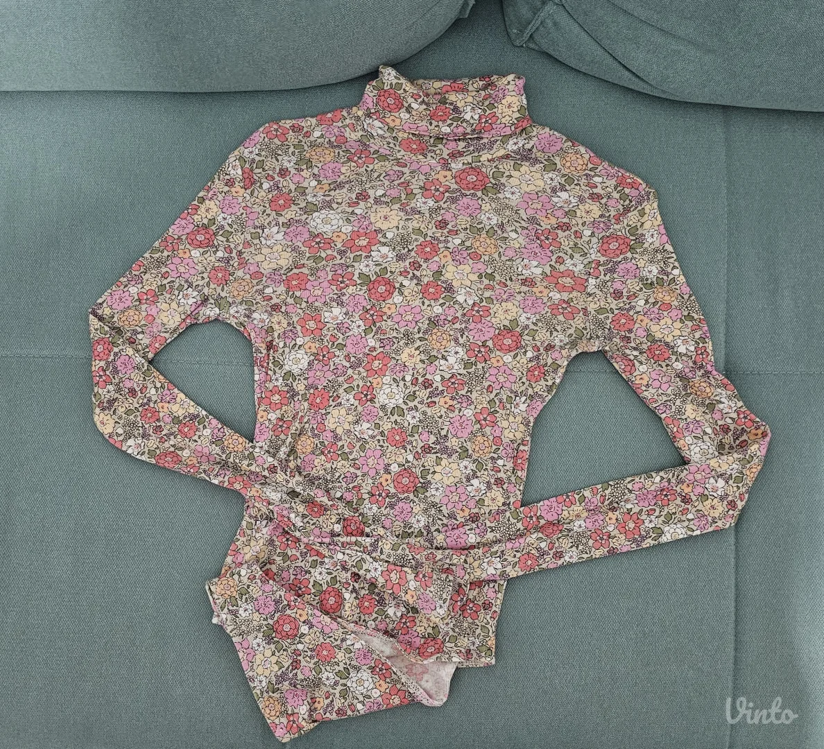 H&M floral rol body XS / S